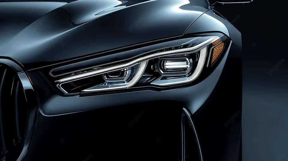 About pngtree cinematic close up of bmw headlight with dramatic lighting image 20575834